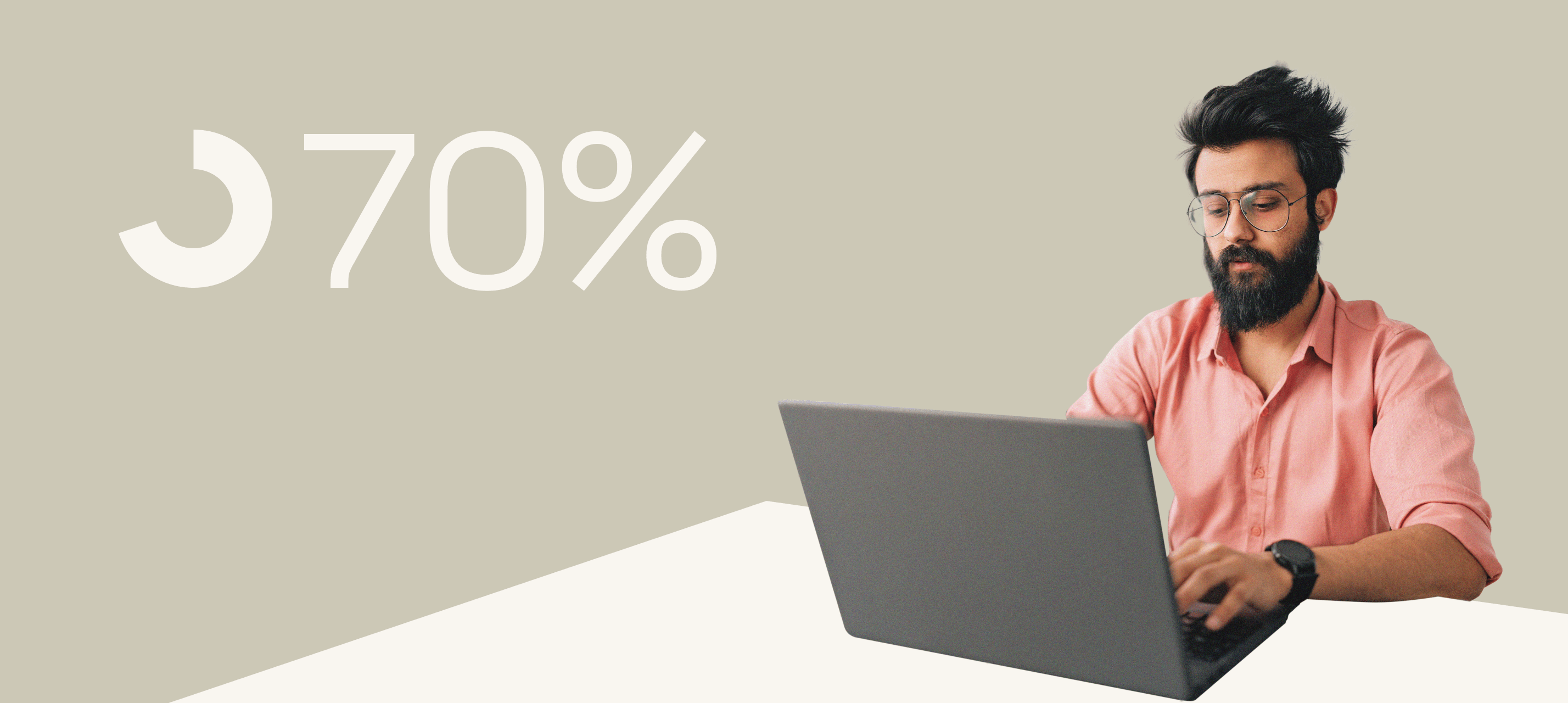 70%