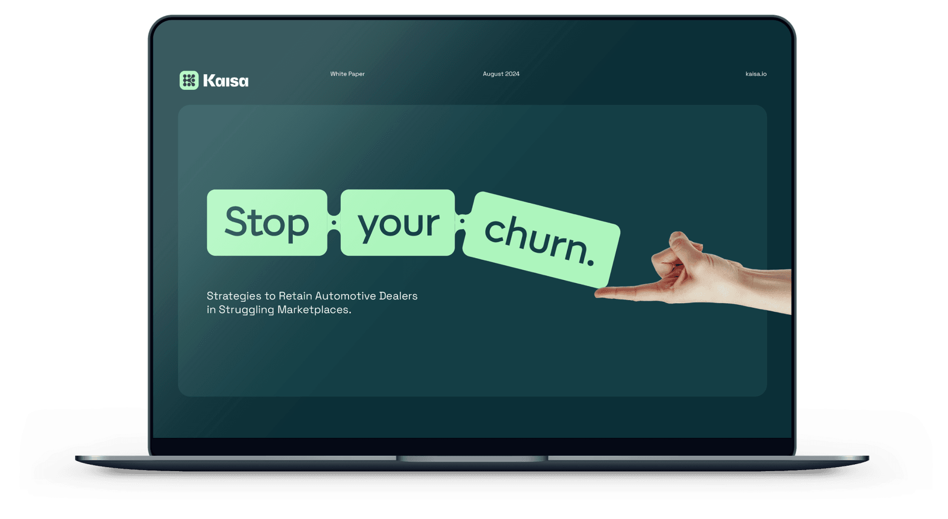 Stop Your Churn Laptop
