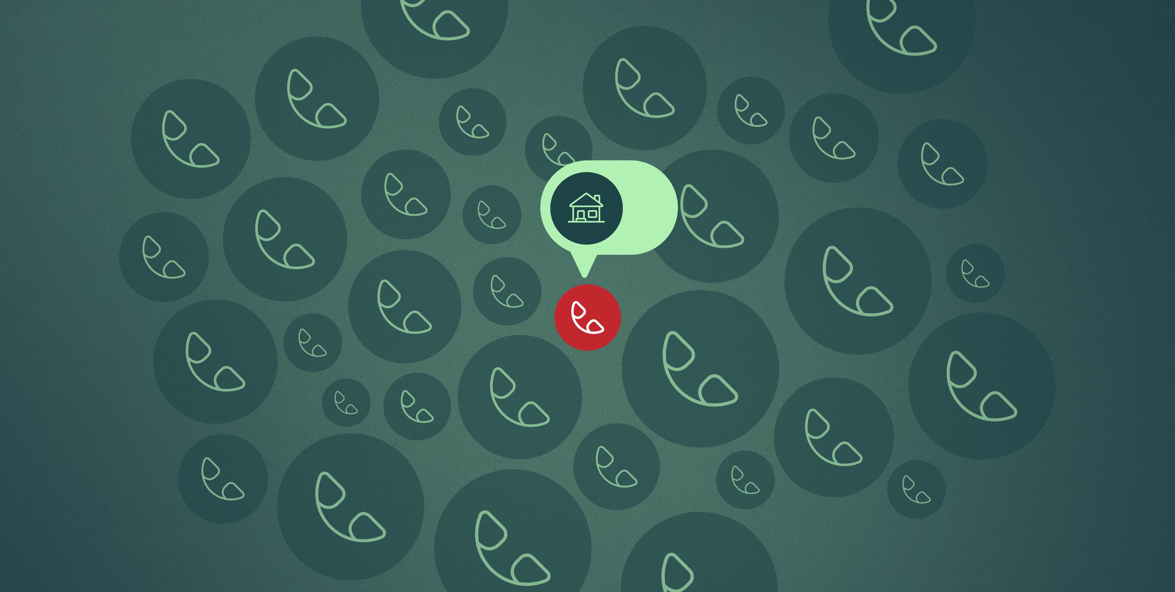 AI-powered real estate lead qualification dashboard showing phone lead data